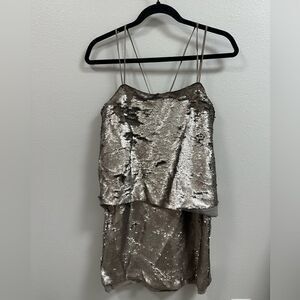 NEW WITH TAGS WOMENS BANANA REPUBLIC SEQUIN DRESS SIZE 0